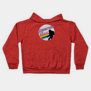 Gay Pride Bigfoot Kids Hoodie